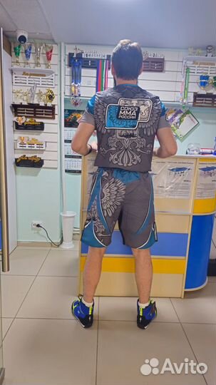 Рашгард короткий рукав Союз мма России