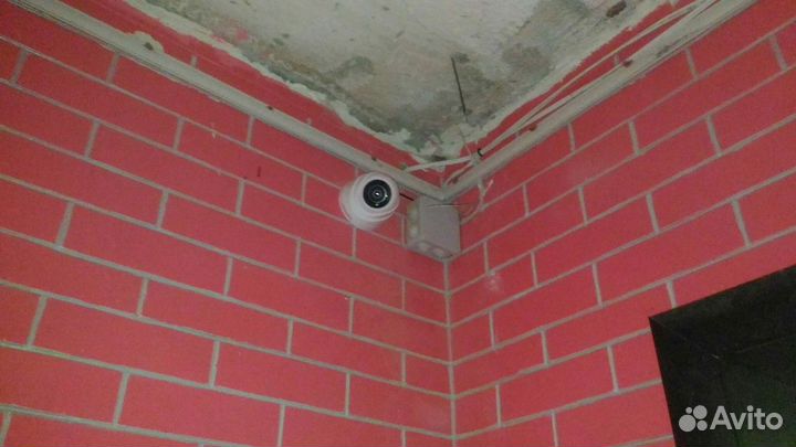 Видеонаблюдение. 4 камеры внутренние FullHD