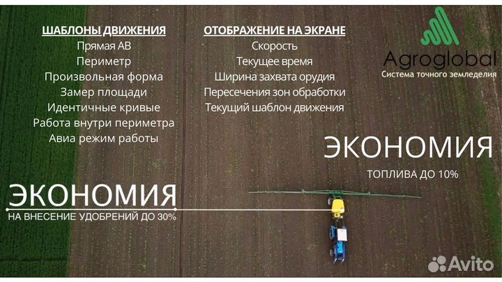 Агронавигатор Агроглобал курсоуказатель Agroglobal