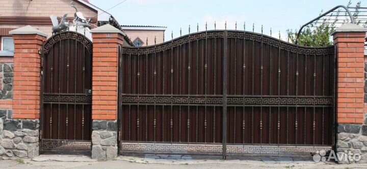 Кованые ворота