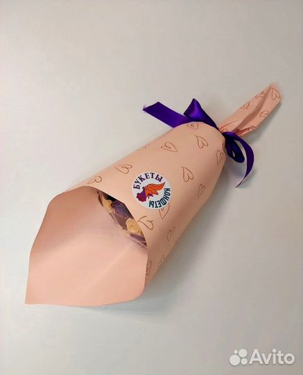 Розы из Бельгийского Шоколада - 19 шт в Букете