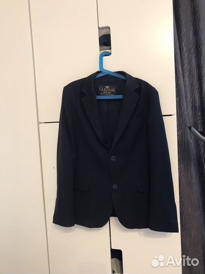 Школьный костюм gulliver рост 152 темно- синий
