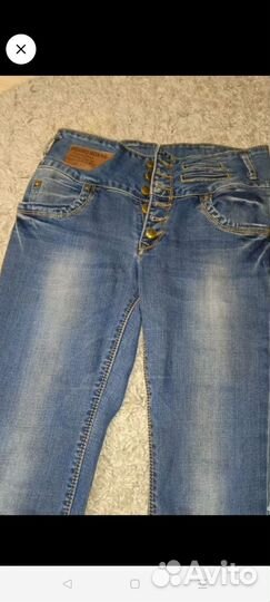 Джинсы + легинсы на флисе 42-44