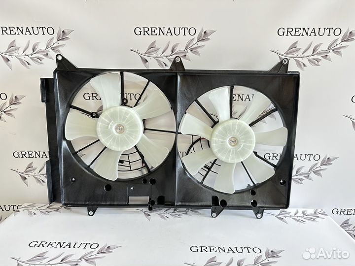 Mazda CX 7 диффузор радиатора в сборе 07-12