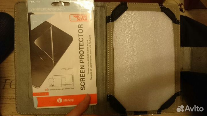 Чехол и пленка для планшета 7 дюймов натуральная к