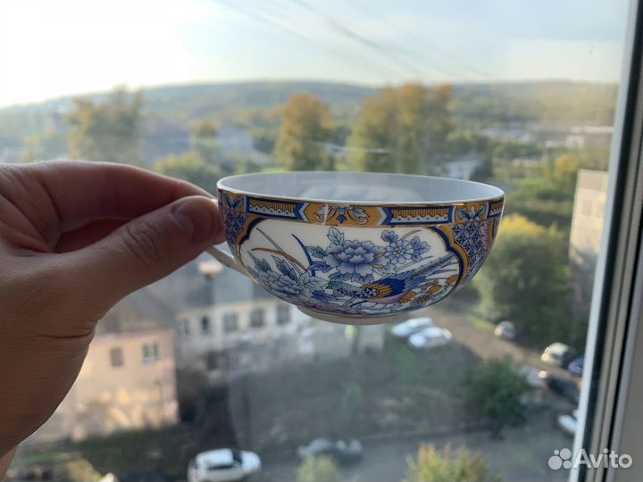 Сервиз чайный (китайский фарфор) новый