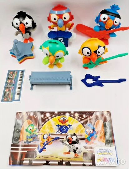 Киндер макси попугаи 2024 серия