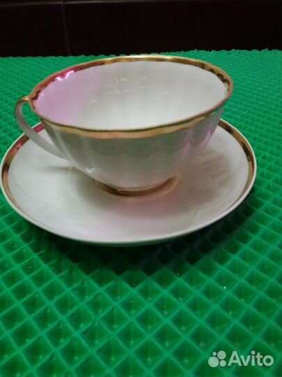 Чашка с блюдцем лфз