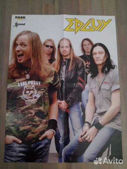 Плакат рок хэви метал