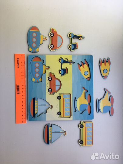 Деревянная рамка вкладыш