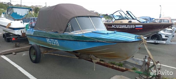 Казанка 5м 3 мотор yamaha enduro E 40 XWS