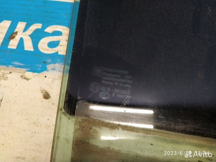 Стекло двери зад. прав. Opel Zafira A05 05-15