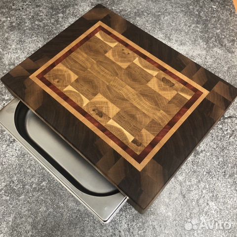 Разделочная доска с гастроемкостью