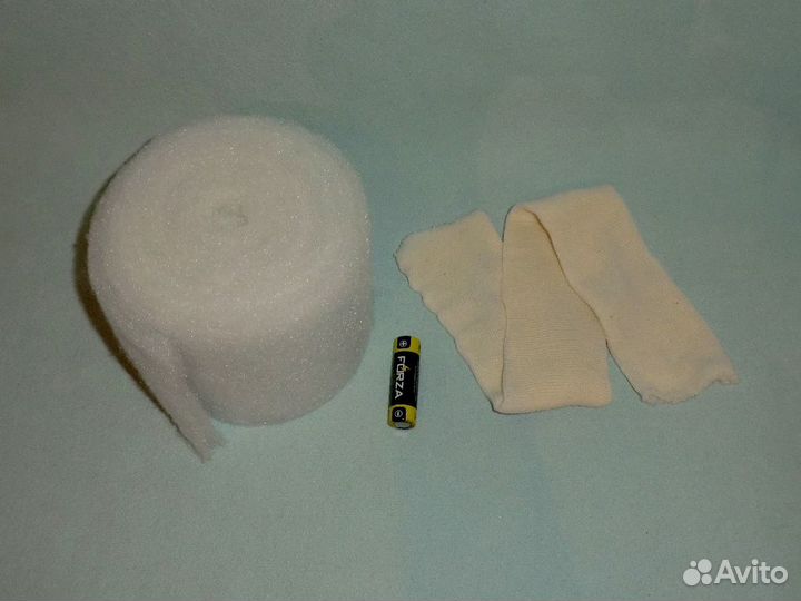 Подкладочный ватный бинт под полимерный гипс