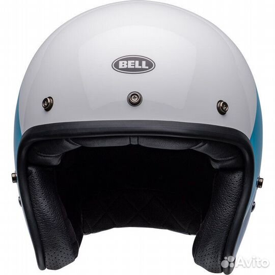 Bell Custom 500 Rif Мотошлем White Blue Синий