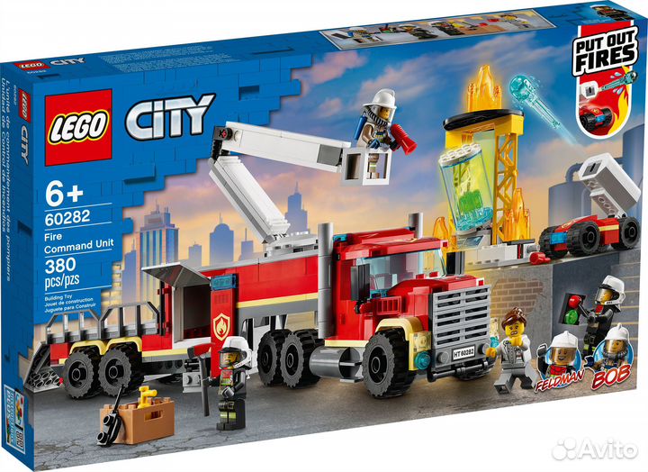 Lego City Команда пожарных 60282
