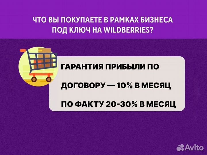 Готовый бизнес на маркетплейсе Wildberries