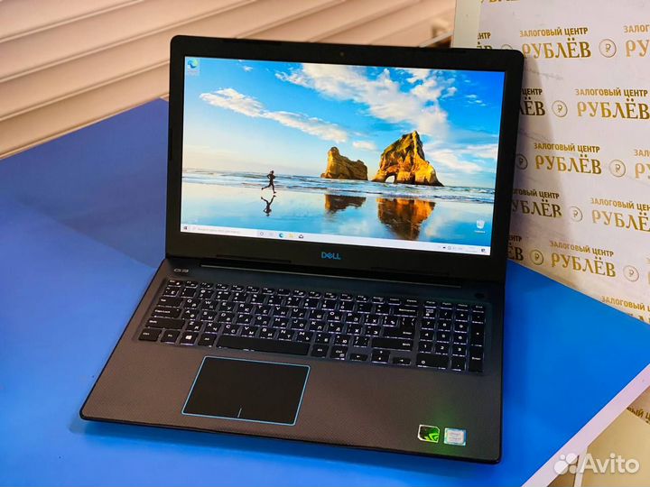 Ноутбук dell G3 3579 i7/8Gb/SSD/HDD/GTX 1050Ti