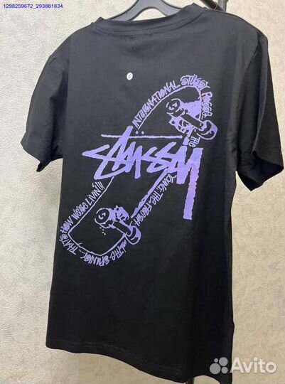 Футболка Stussy чёрная