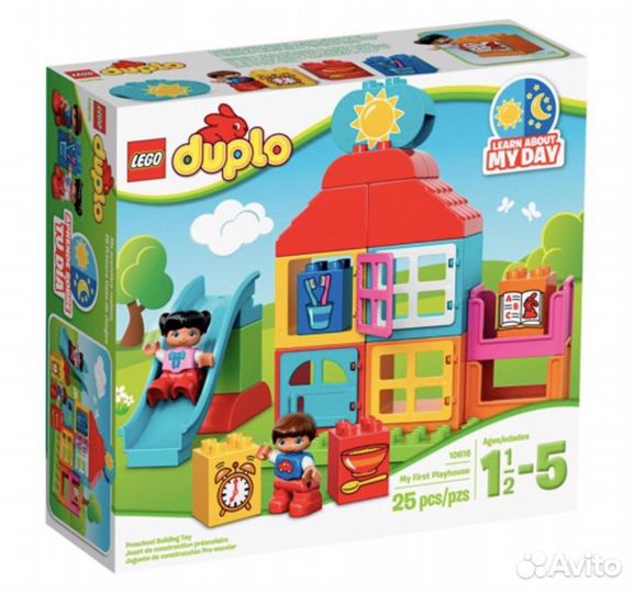 10616 lego duplo мой первый игровой домик