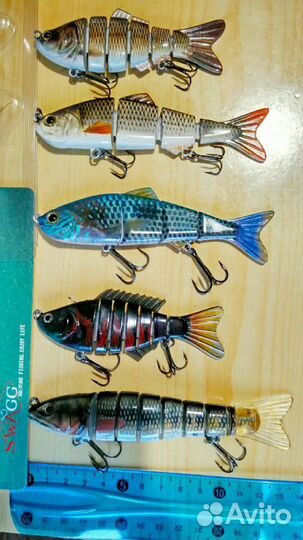 Новые Воблеры Свимбейты