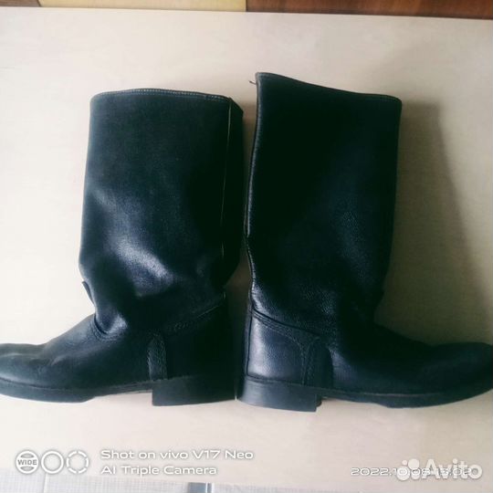 Сапоги кирзовые СССР