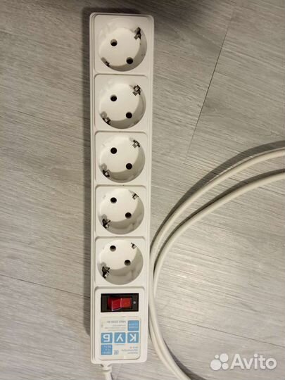 Сетевой фильтр куб удлинитель 3 метра