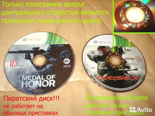 Игры xbox 360 Лицензия