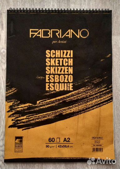 Fabriano Блокнот для зарисовок Schizzi 60 листов