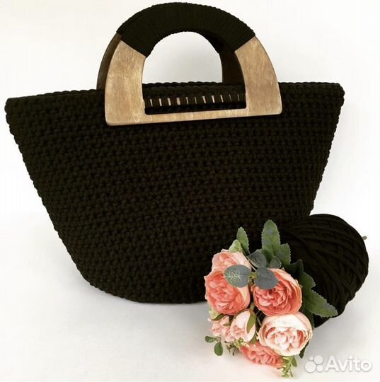 Деревянные ручки для сумки