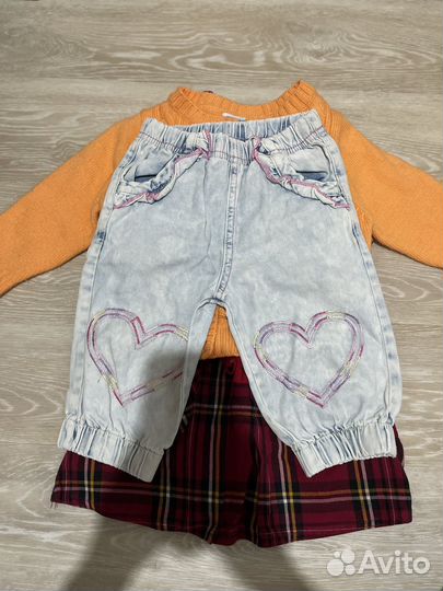 Пакет вещей на девочку 98