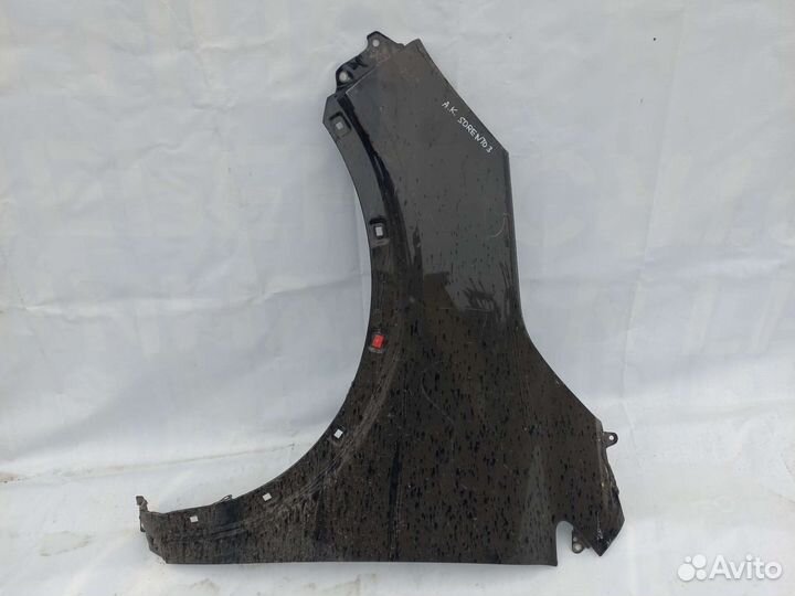 Крыло переднее левое kia sorento 3 UM есть дефект