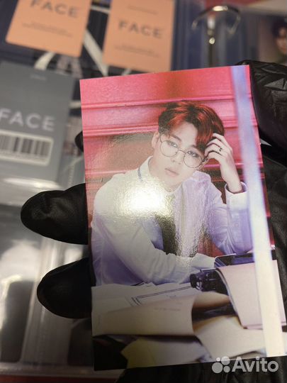 Официальные карточки bts Чимин