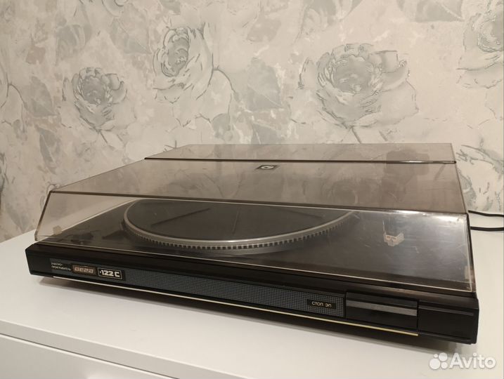 Проигрыватель винила вега 122с с фонокоректором