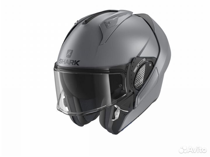 Мотошлем Shark EVO GT blank MAT Grey 2023