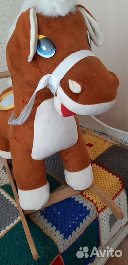 Детская качалка лошадь