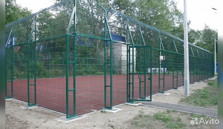 Забор из 3д сетки