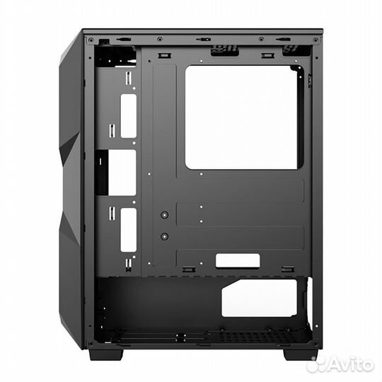 Корпус ATX Alseye Big Jony Black чёрный стекло