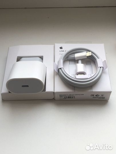 Оригинальний кабель,адаптер на iPhone и iPad 20w