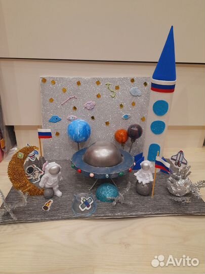 Поделки на день космонавтики