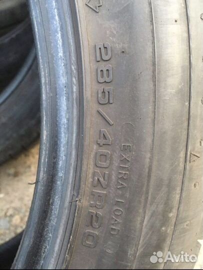 Dunlop SP Sport Maxx RT 2 255/45 R20 и 285/40 R20 116Y