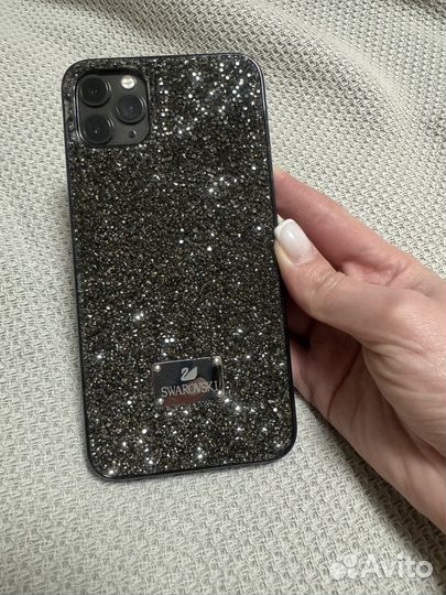 Чехол на iPhone 11 pro max swarovski