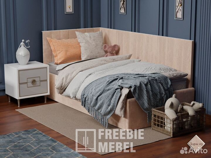 Детская кровать 80/160 с матрасом