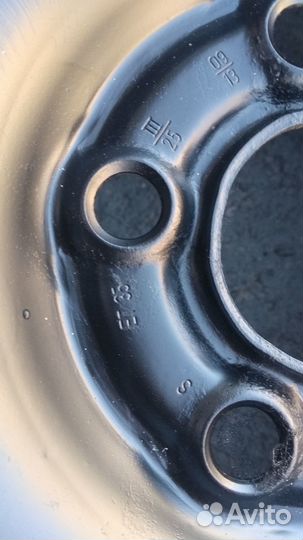 Оригинальные диски volkswagen 6Q0601027 R14 5*100