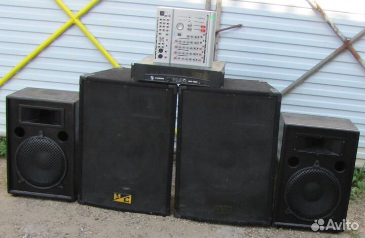 Колонки FA MC 2000W 4шт D12-15