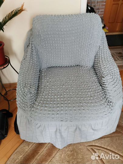 Чехол на кресло новый