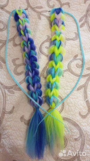 Детская 3д коса