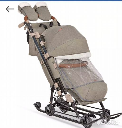 Санки-коляска Ника 7-8к