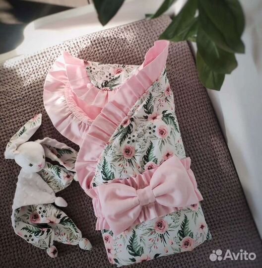 Конверт одеяло на выписку