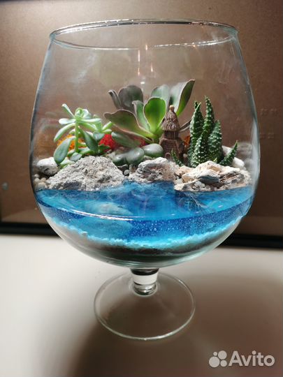 Флорариум - цветы и декор под стеклом